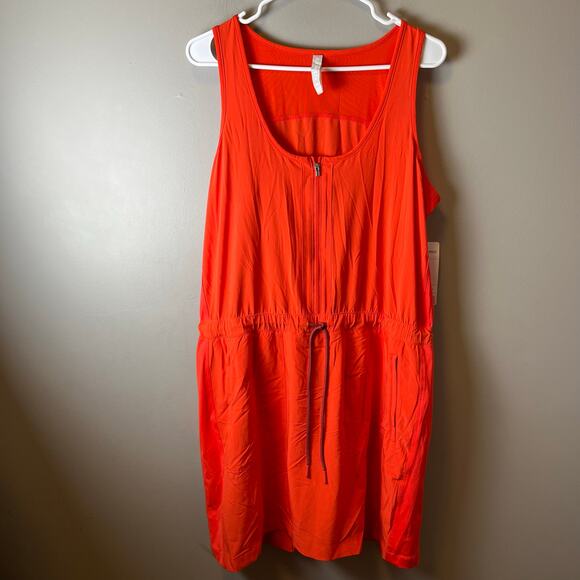 Athleta Expedition Dress‎ Vermillion Dress Size 14 - Picture 2 of 7